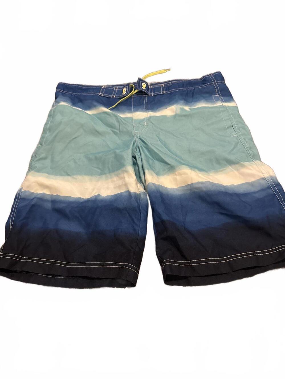 crazy 8 Boys Blue Gradient Swim Trunks XL